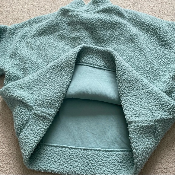 👚Gap Mock Neck Oversized Sherpa Sweater - Picture 7 of 9